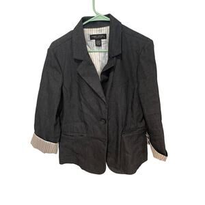Larry Levine stretch blazer size large